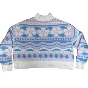 Turtleneck sweater Multicolor Relaxed Fit-Medium-EUC-Cotton On